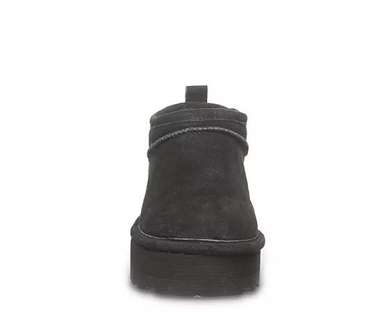 Bearpaw Retro Super Shorty Faux Suede Womens Boots Product Image