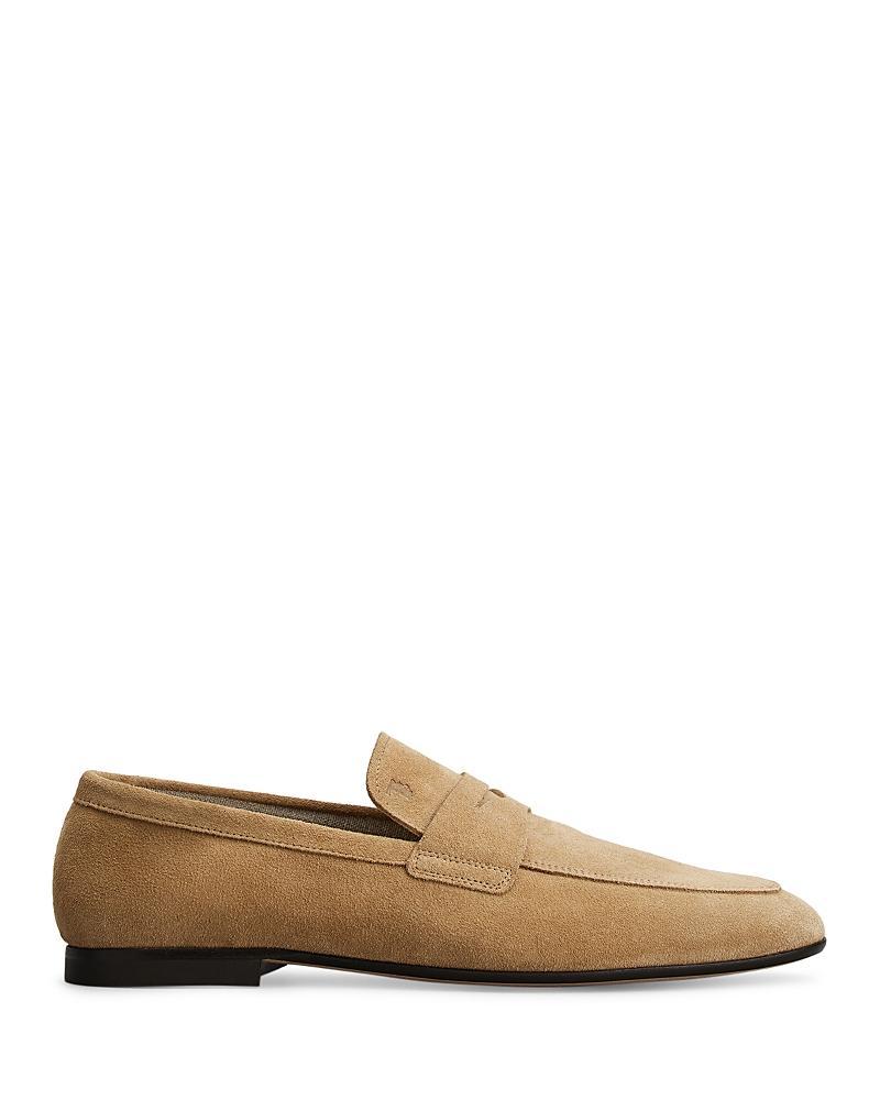 Ferragamo Mens Foster Suede Loafers Product Image