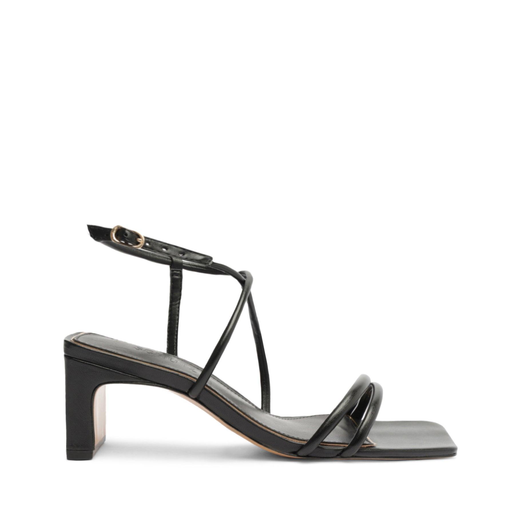 Aimee Block Leather Sandal Product Image