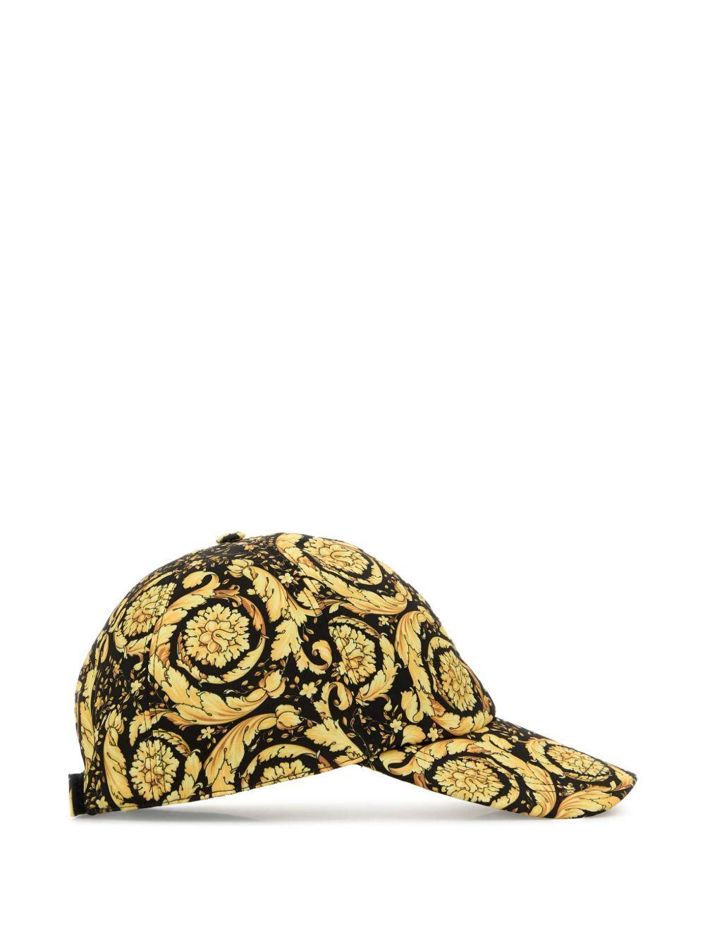 Barocco-print baseball cap Product Image