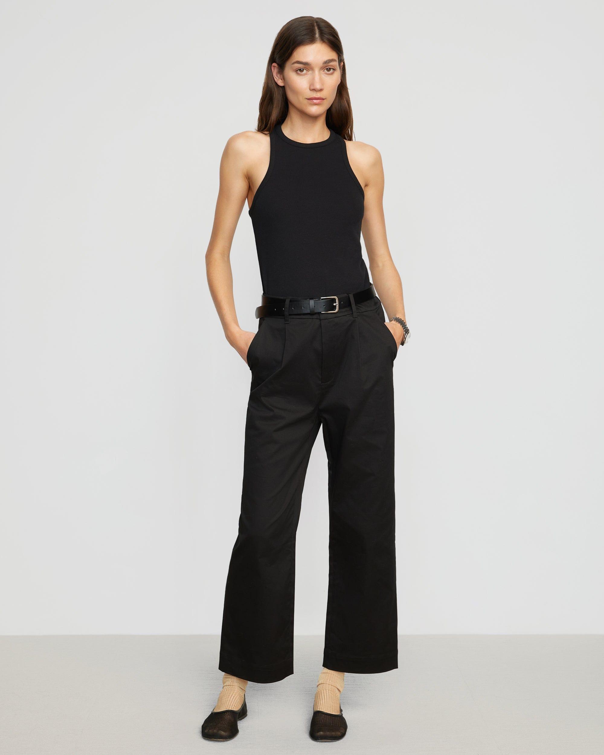 Tory Split-Back Ribbed Tank Product Image