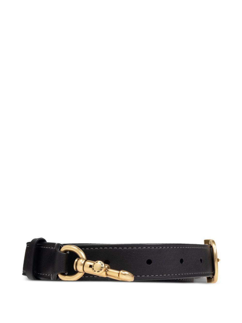 Juliet appliqué-logo shoulder bag Product Image