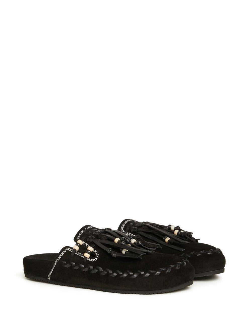 The Journey suede mules Product Image