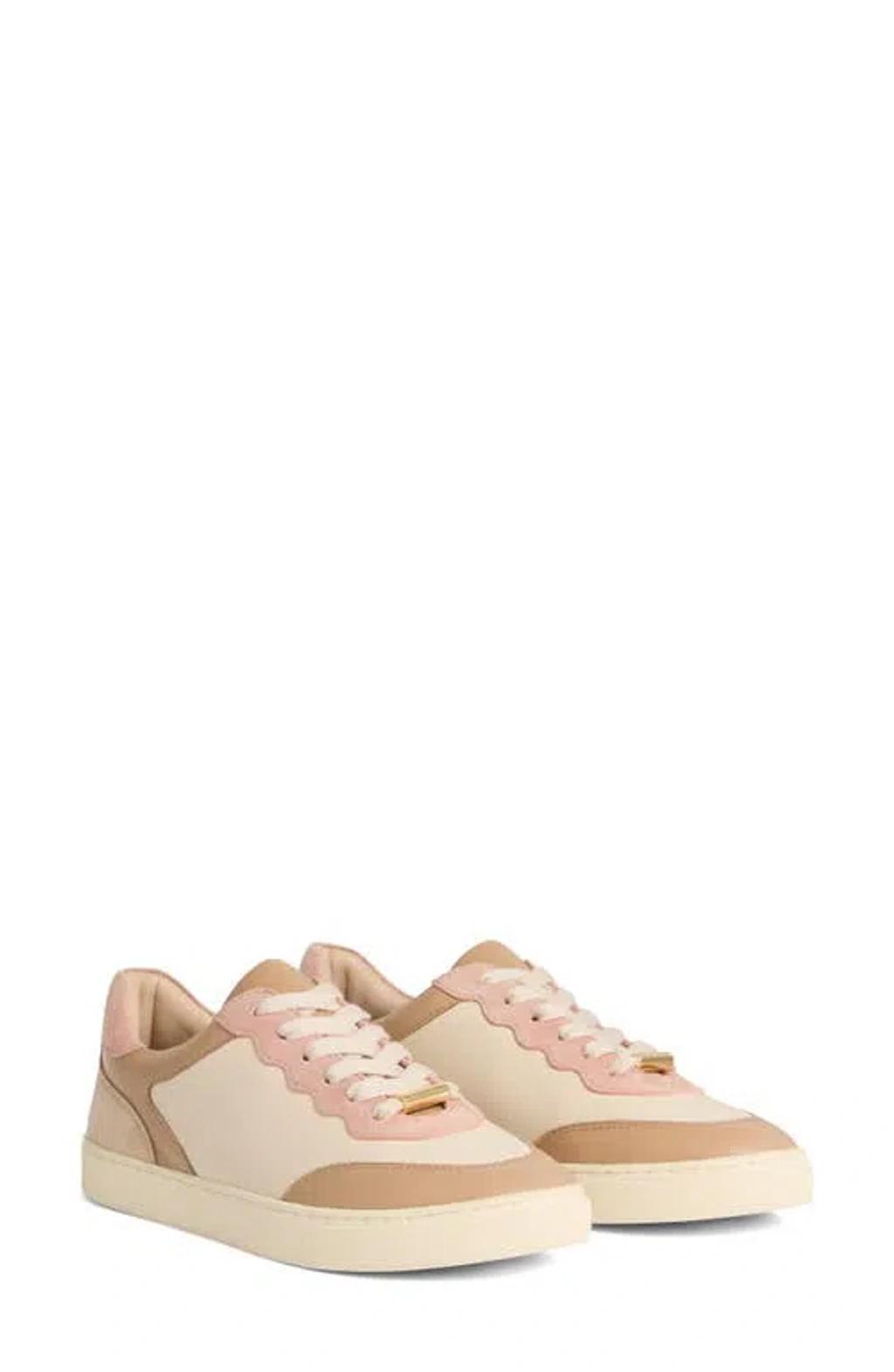 LK BENNETT Slim Sole Sneaker In Brown Product Image