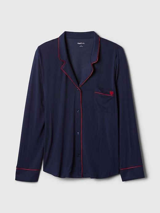 Modal Pajama Shirt Product Image