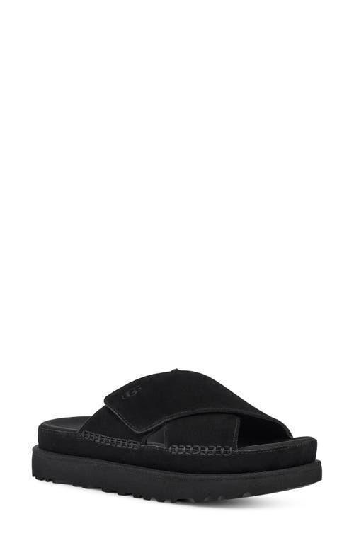 UGG Goldenstar Cross Slide Women's Shoes Product Image