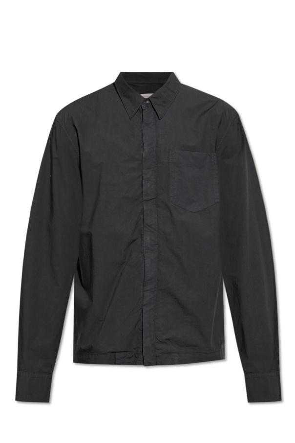 DRIES VAN NOTEN Long-sleeved Shirt In Black Product Image