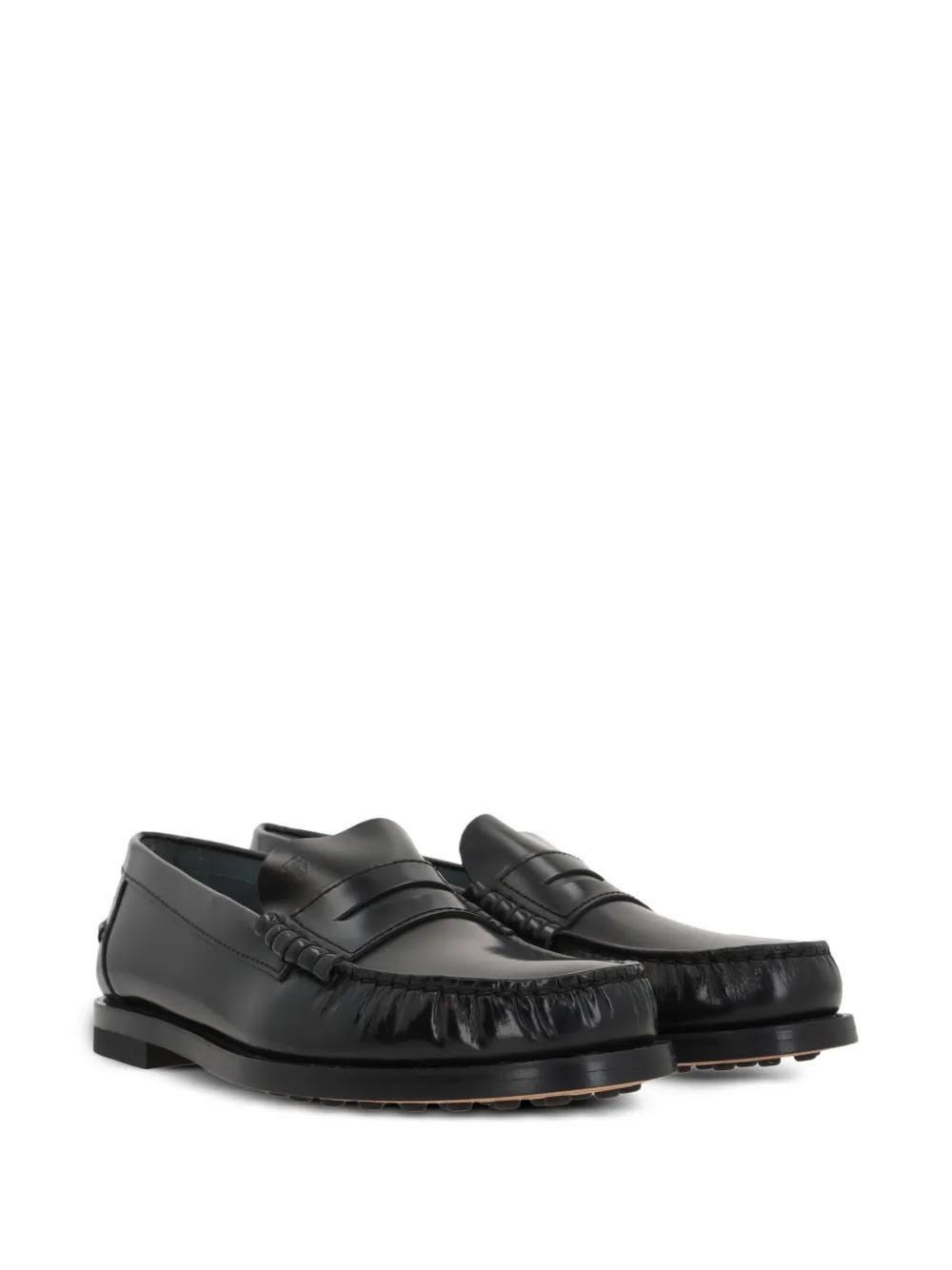 leather penny loafers Product Image