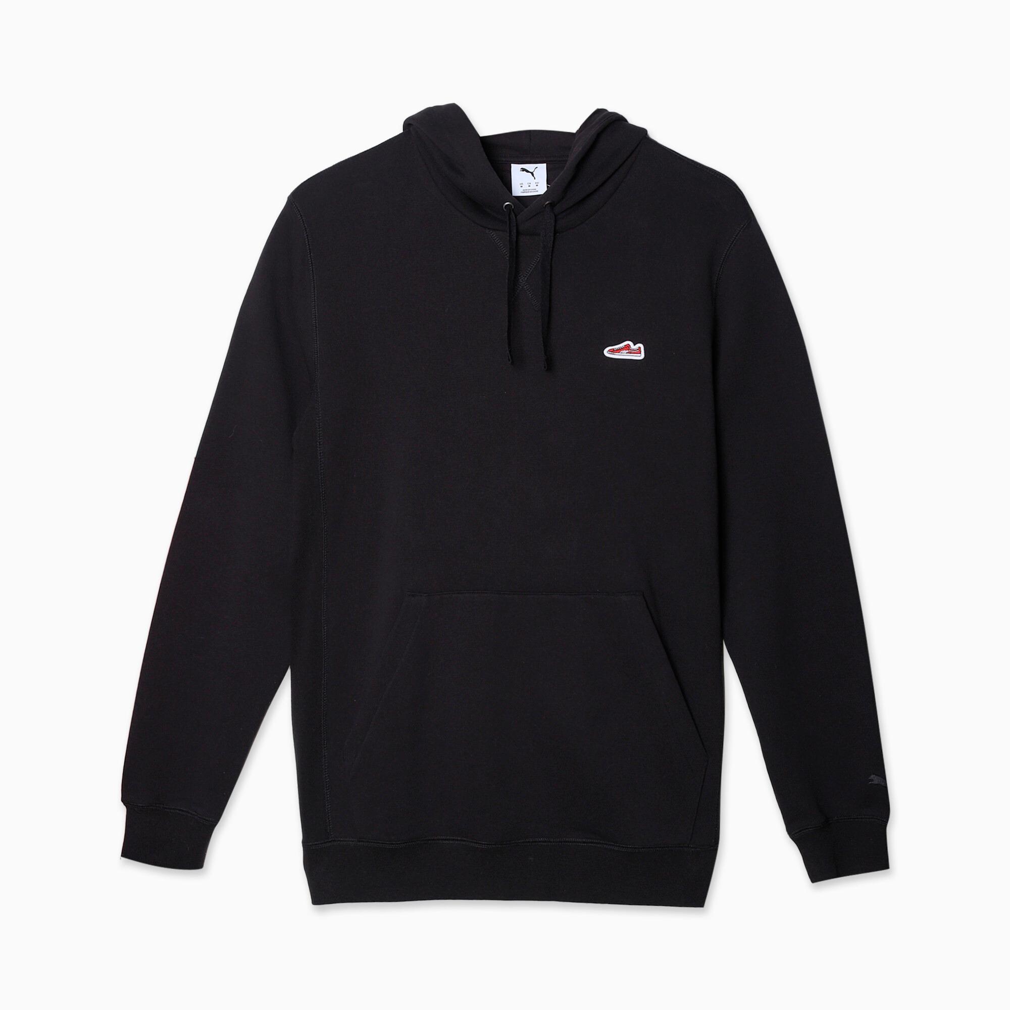 Wardrobe Essentials Suede Hoodie Men Product Image