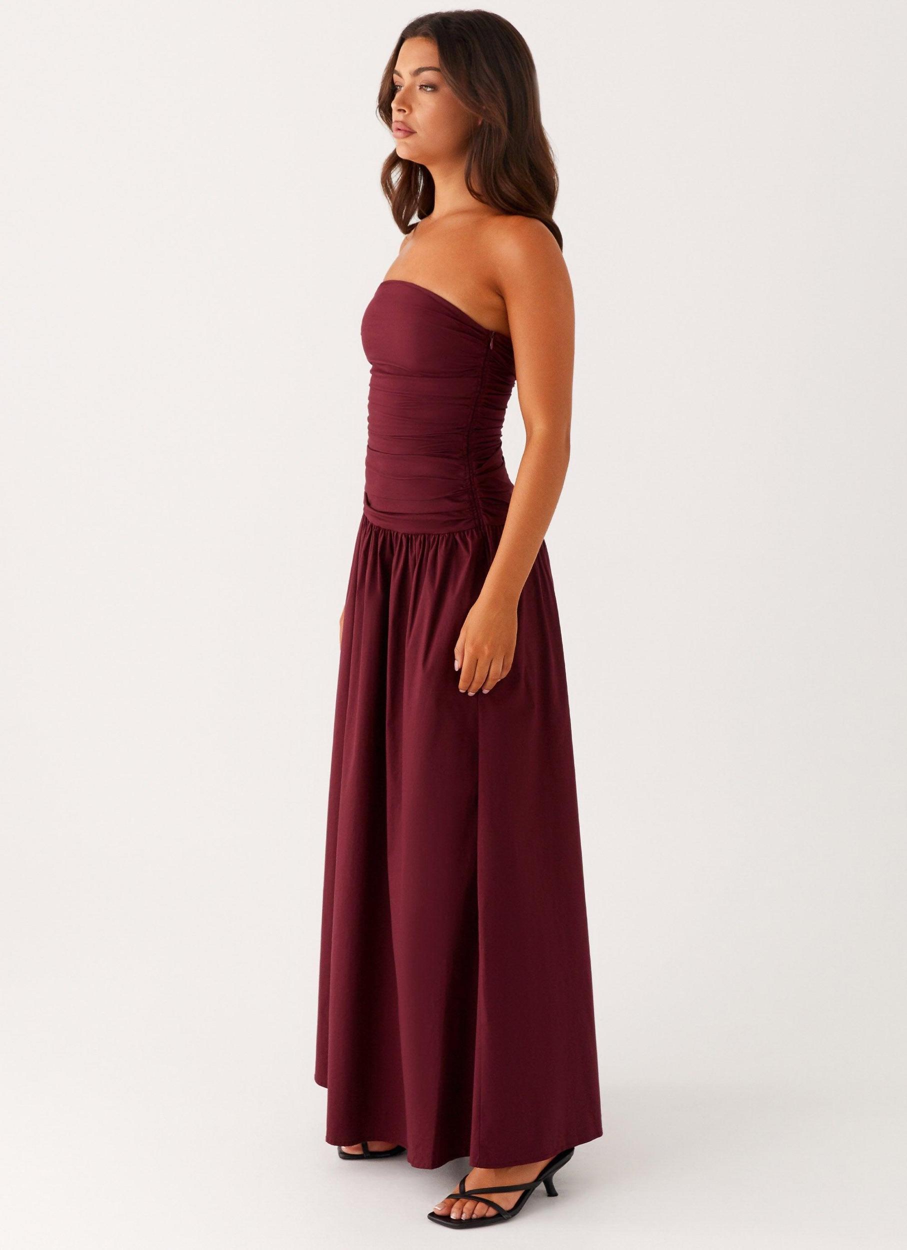 Carmel Maxi Dress - Mulberry Product Image