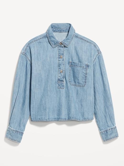 Jean Popover Shirt Product Image