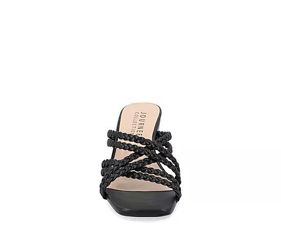 Journee Collection Womens Baylen Wedge Slip On Sandal Product Image