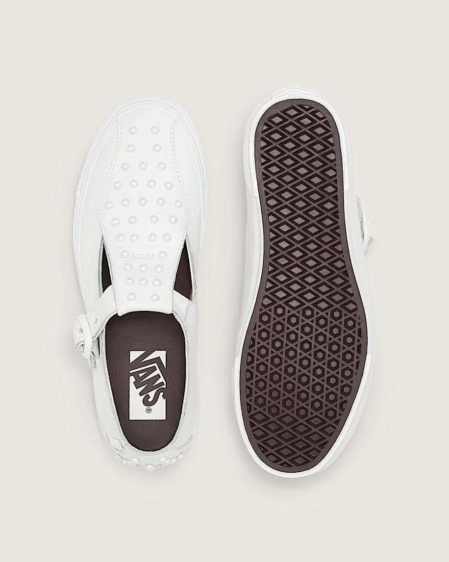 Premium Mary Jane Pearlized Shoe in White| Vans US Product Image