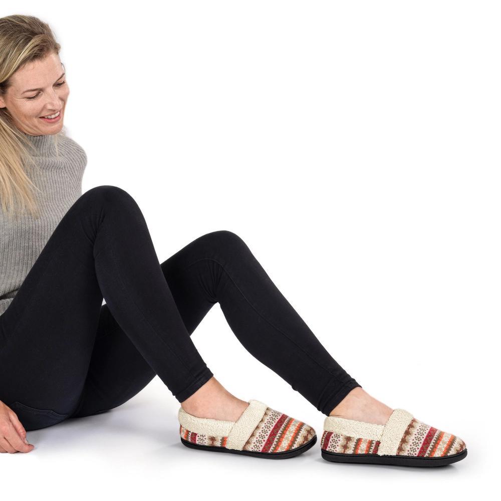 RockDove Women's Fair Isle Nordic Moc Product Image