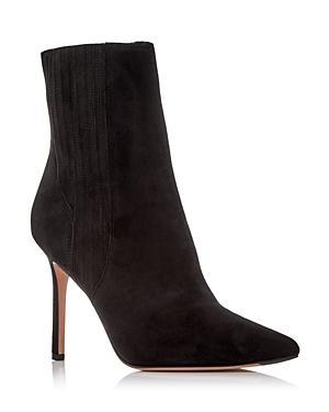 Lisa Suede Stiletto Ankle Booties Product Image