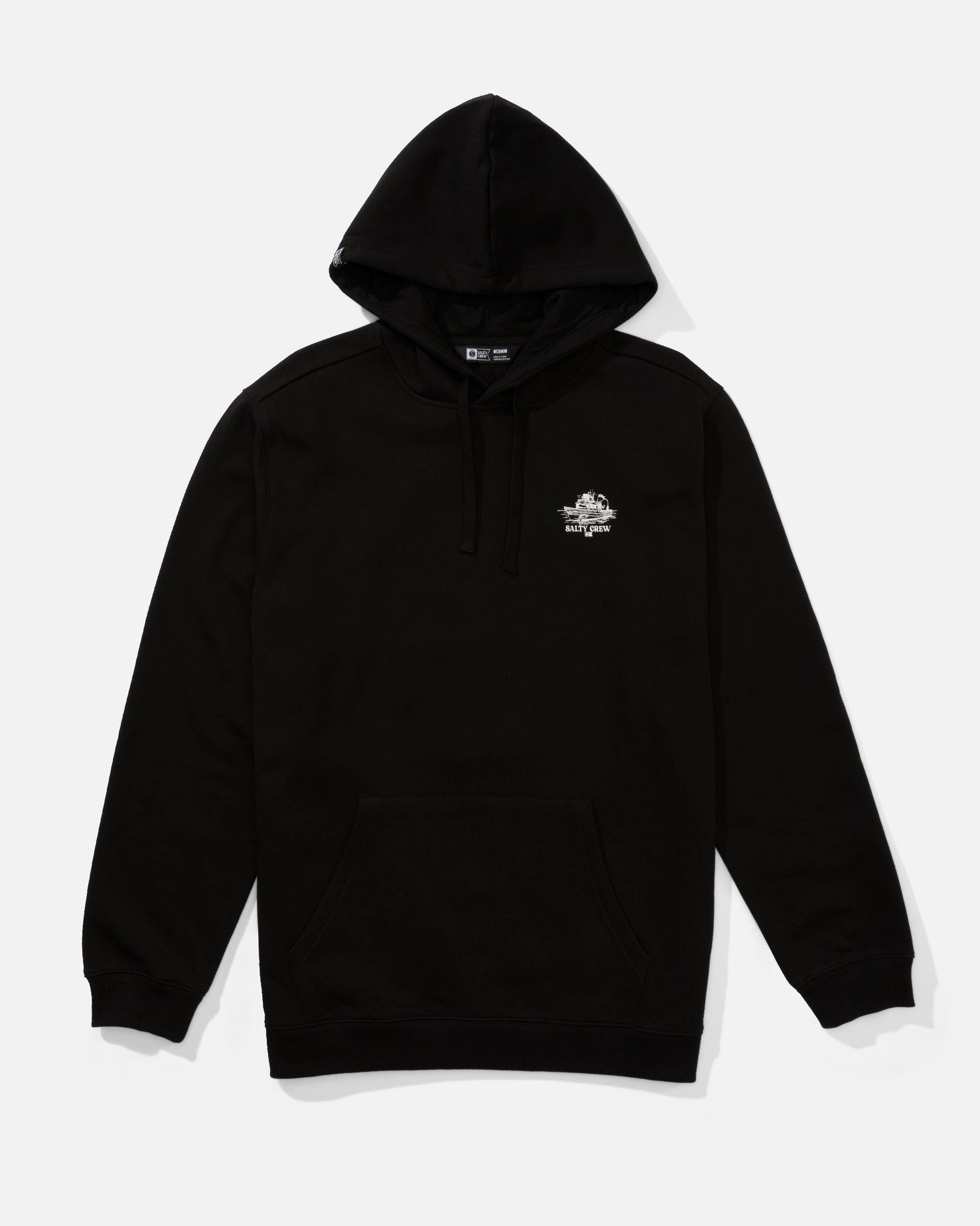 Day Charter Fleece Hoodie - Black Male Product Image