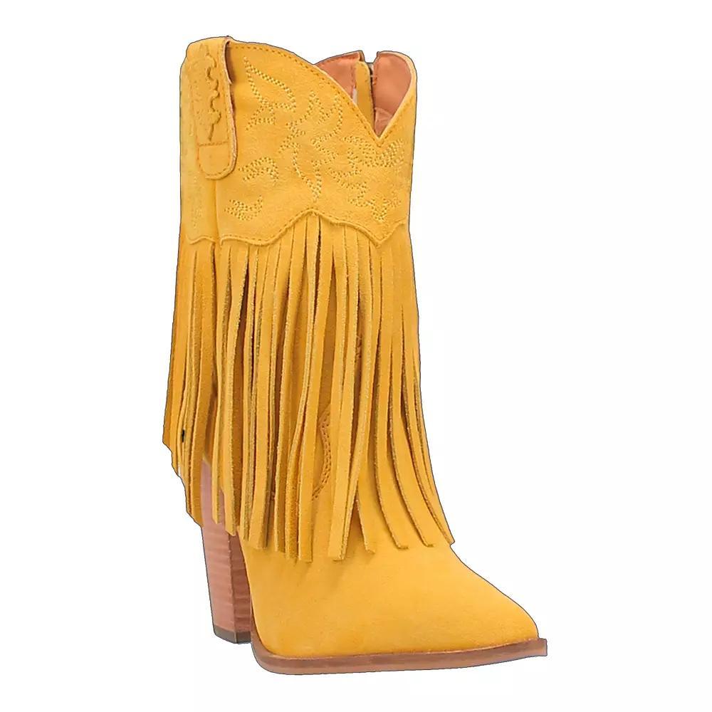 Dingo Crazy Train Women's Ankle Boots, Size: 8.5, Camel Product Image