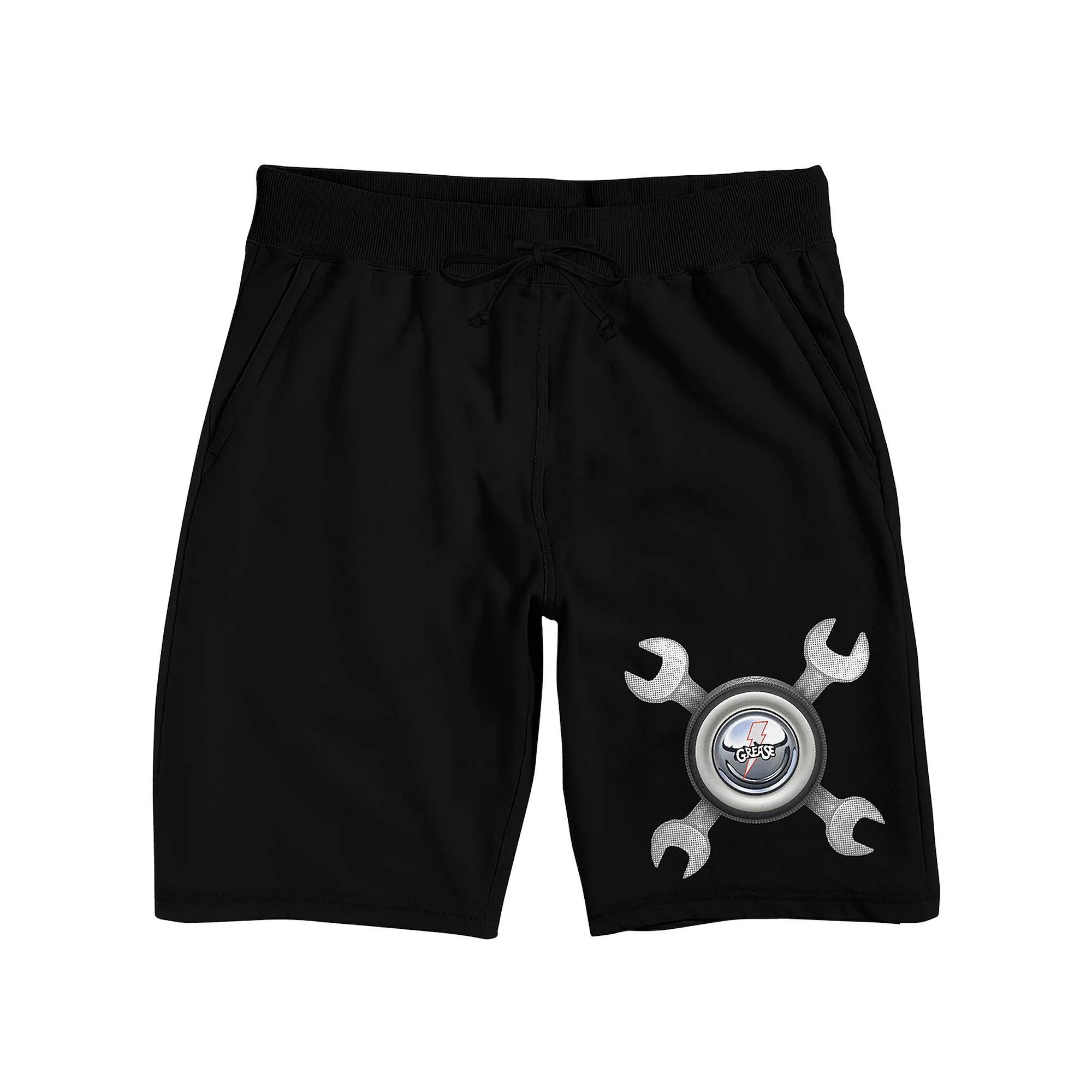 Men's Grease Speedometer Sleep Shorts, Size: Small, Black Product Image