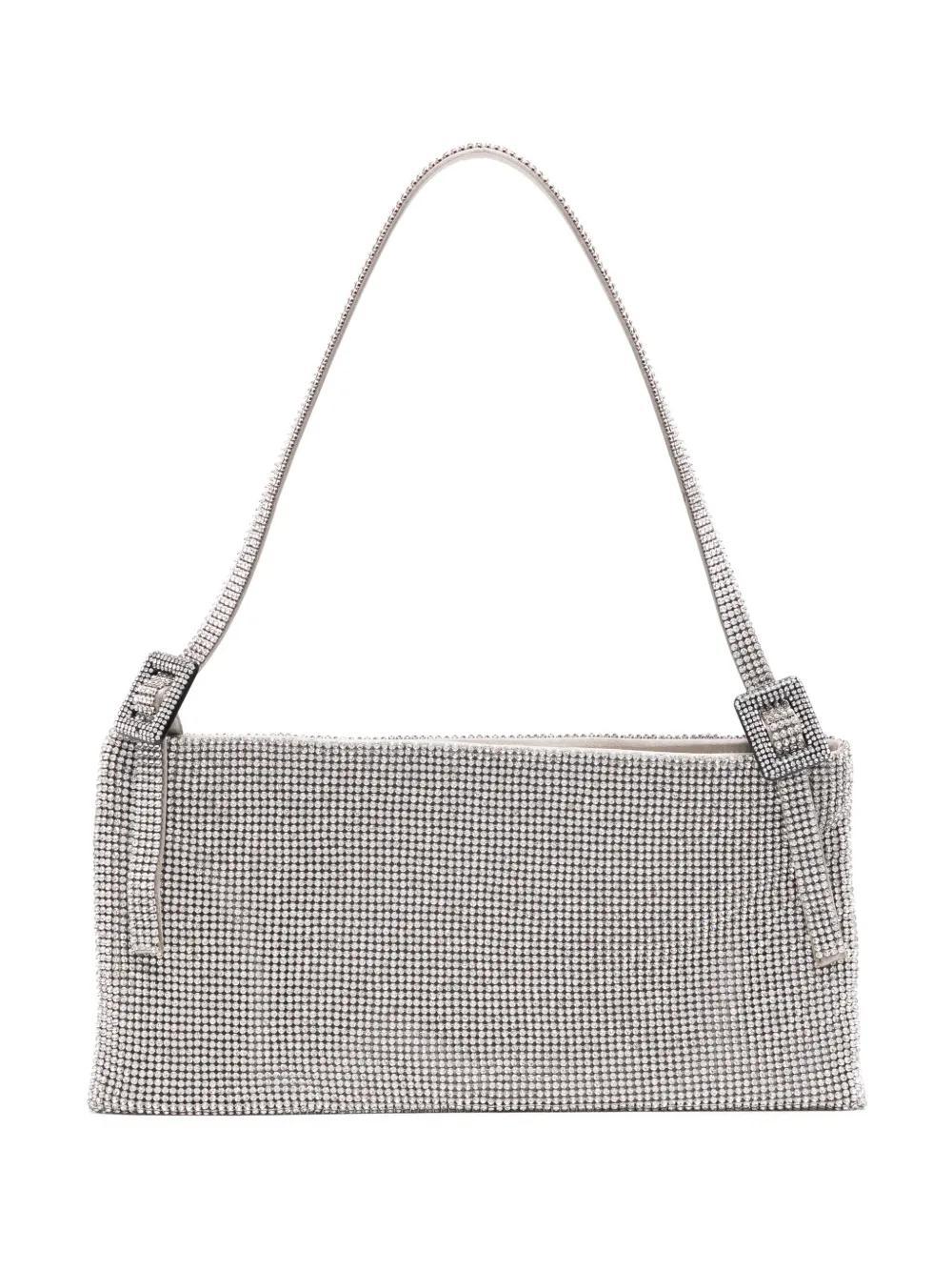BENEDETTA BRUZZICHES Your Best Friend La Grande Shoulder Bag In Gray Product Image