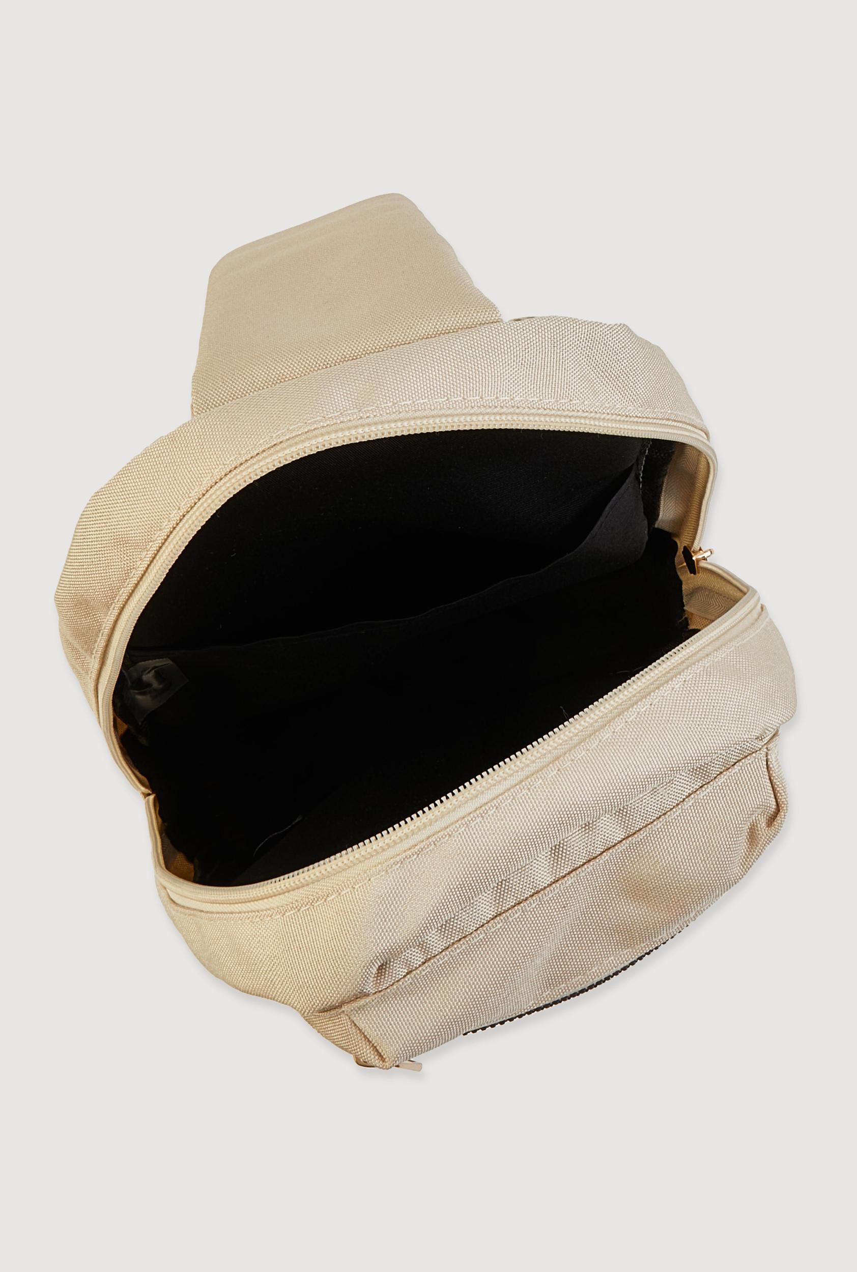 Double Pocket Sling Backpack Female Product Image