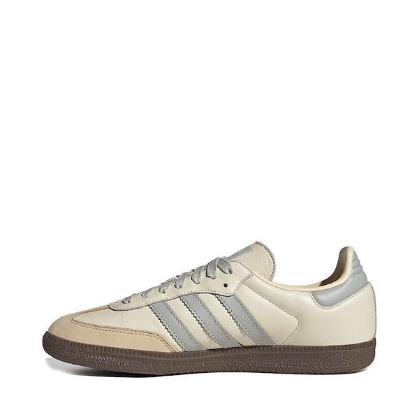 Womens adidas Samba OG Athletic Shoe White / Wonder Silver / Sand Strata Product Image