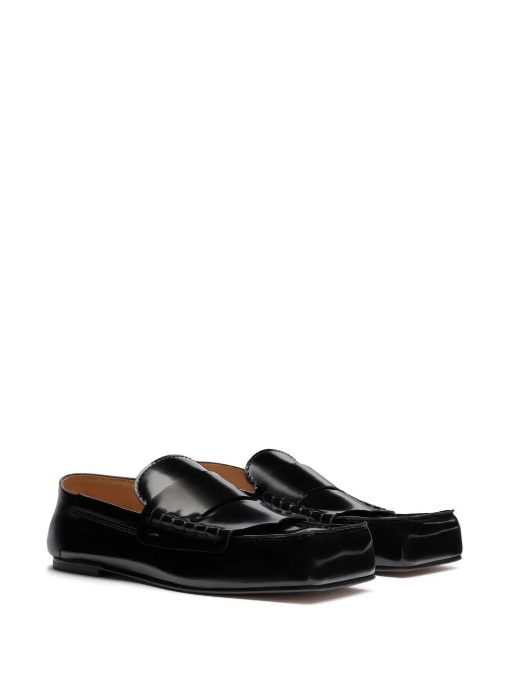 SUEDE PENNY LOAFERS Product Image