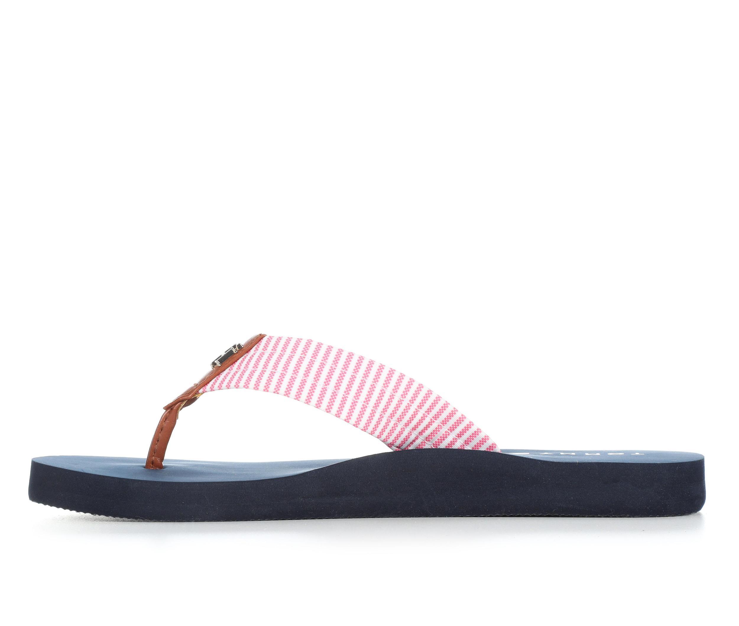 Women's Tommy Hilfiger Crinle Flip-Flops Product Image