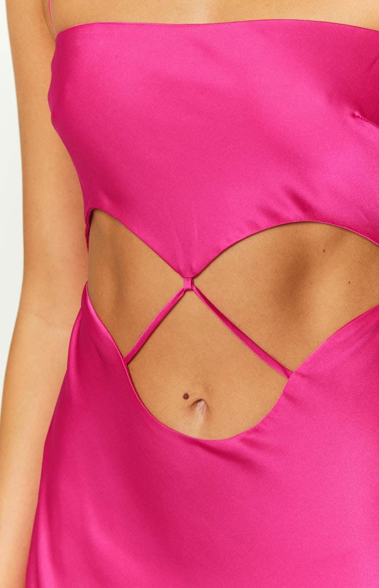 Kimmi Pink Maxi Dress Product Image