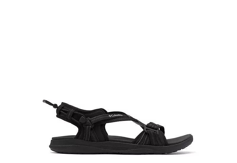 Columbia Women's Sport Sandals, Size: 6, Black Ti Gray Steel Product Image