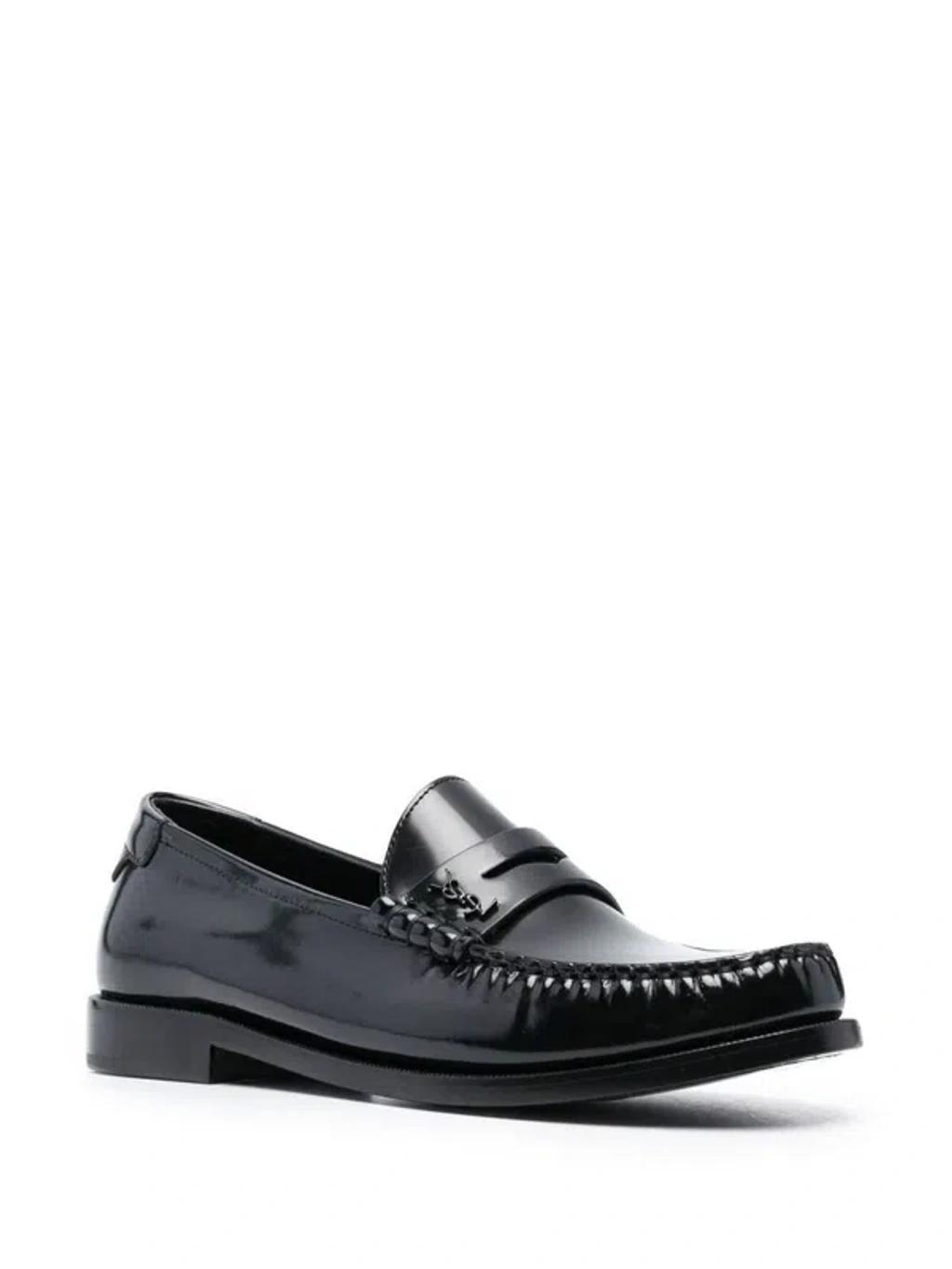 SAINT LAURENT Loafers In Black Product Image