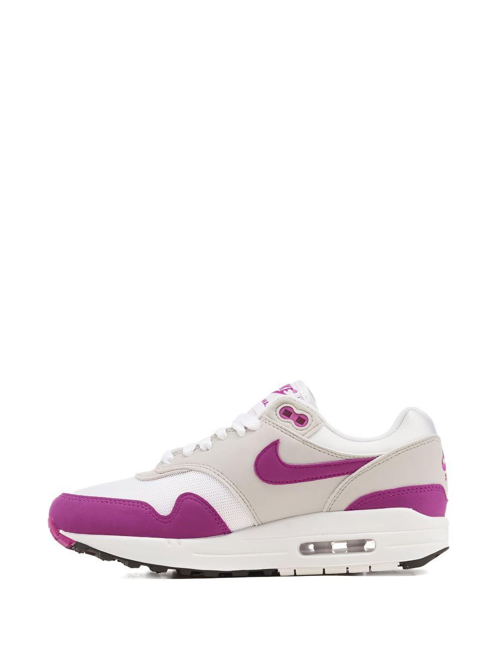 Air Max 1 &apos;87 "White/Bold Berry/Neutral Grey/Black" sneakers Product Image