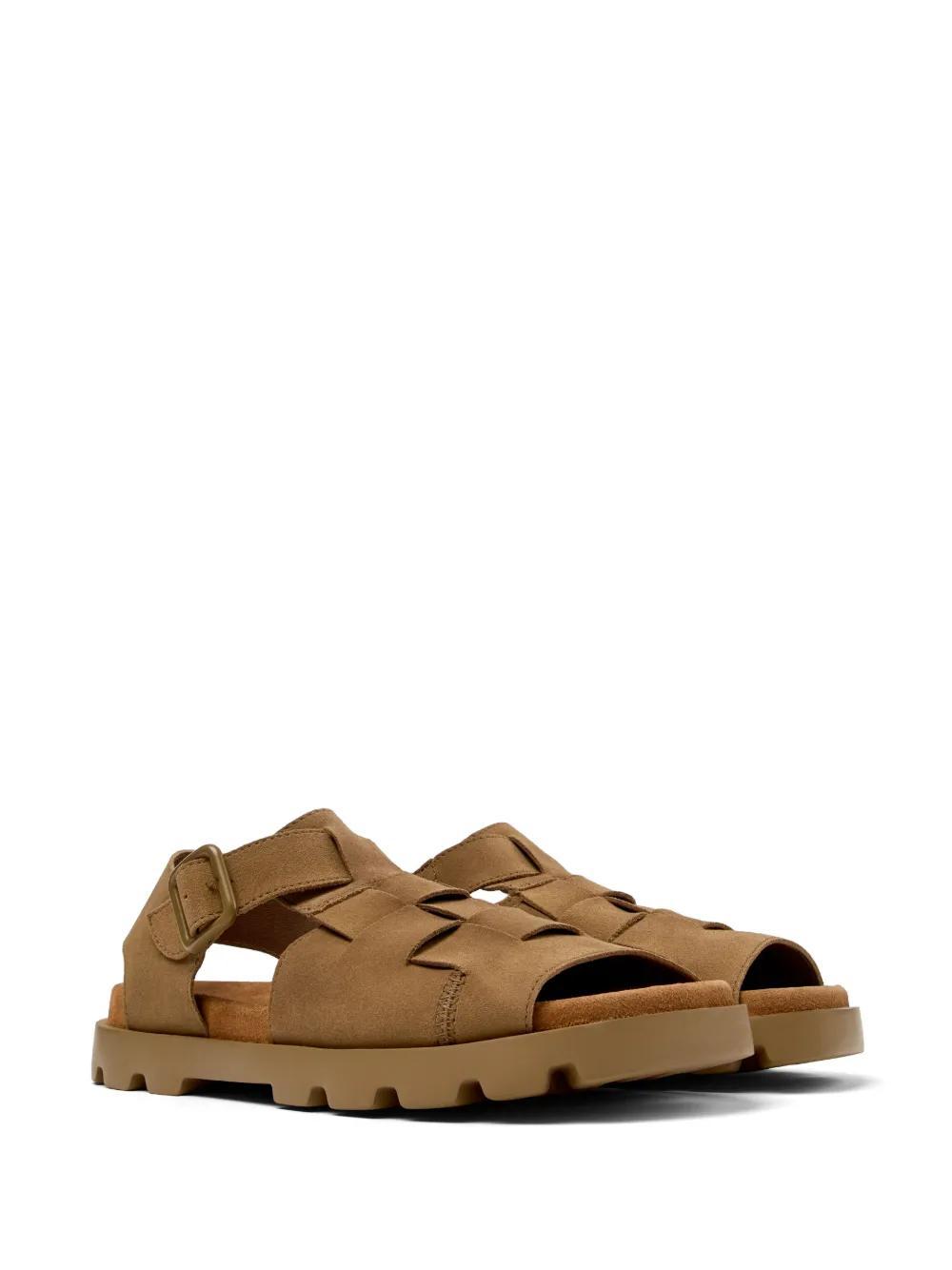 Brutus buckled suede sandals Product Image