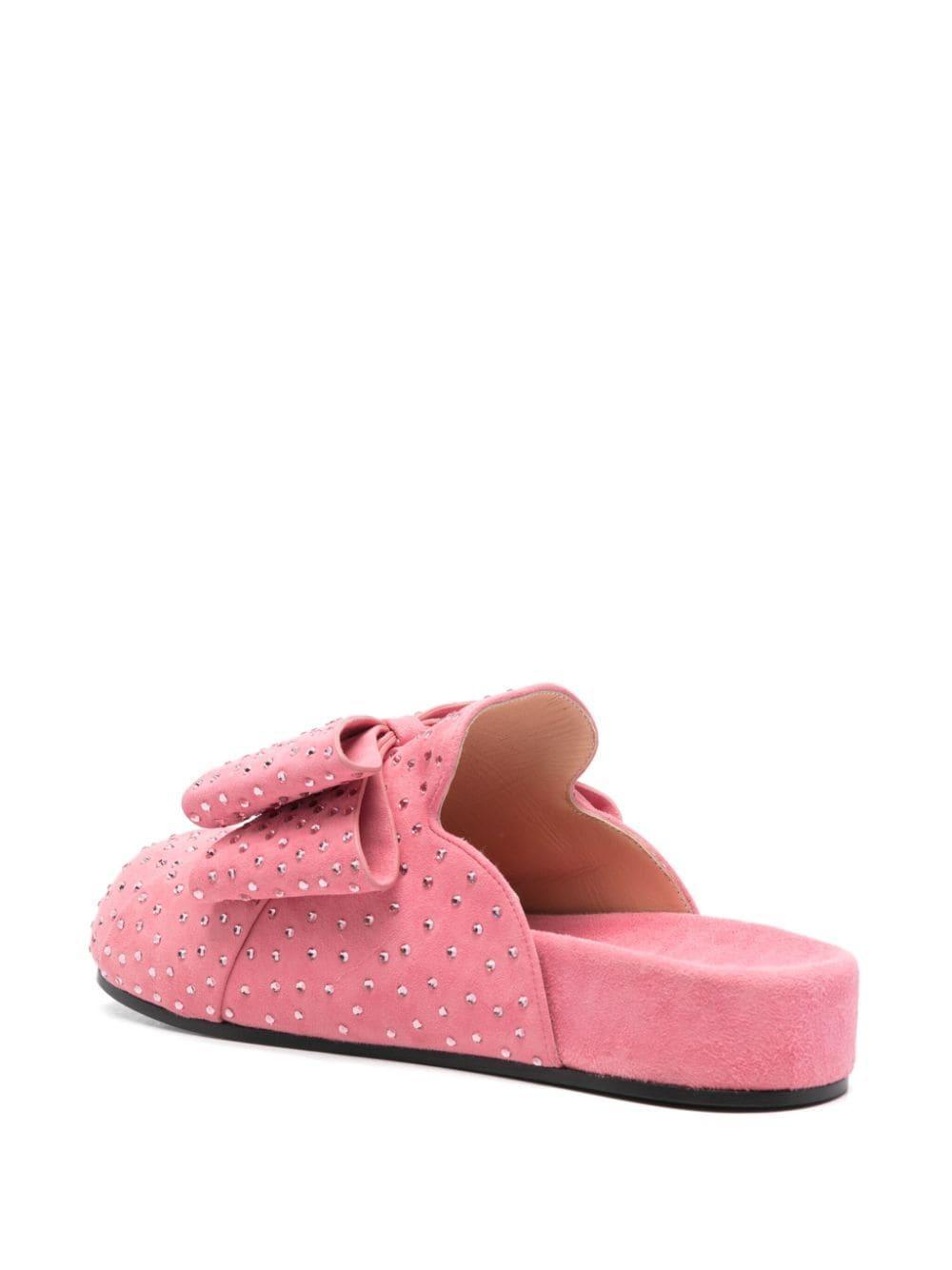 MACH & MACH Le Cadeau Slippers In Pink Product Image