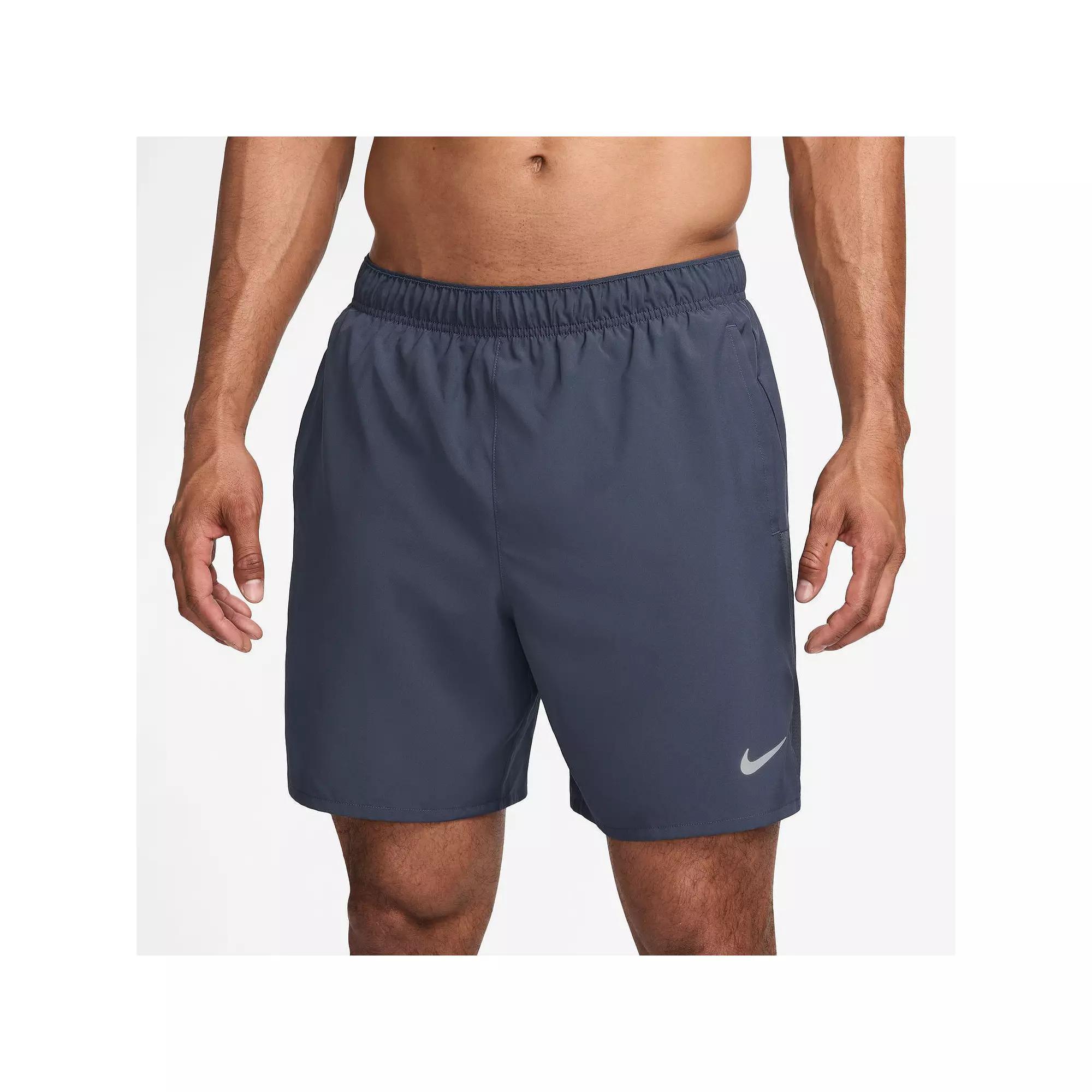 Men's Nike Dri-FIT Challenger 7" 2-in-1 Running Shorts, Size: Large, Thunder Blue Product Image