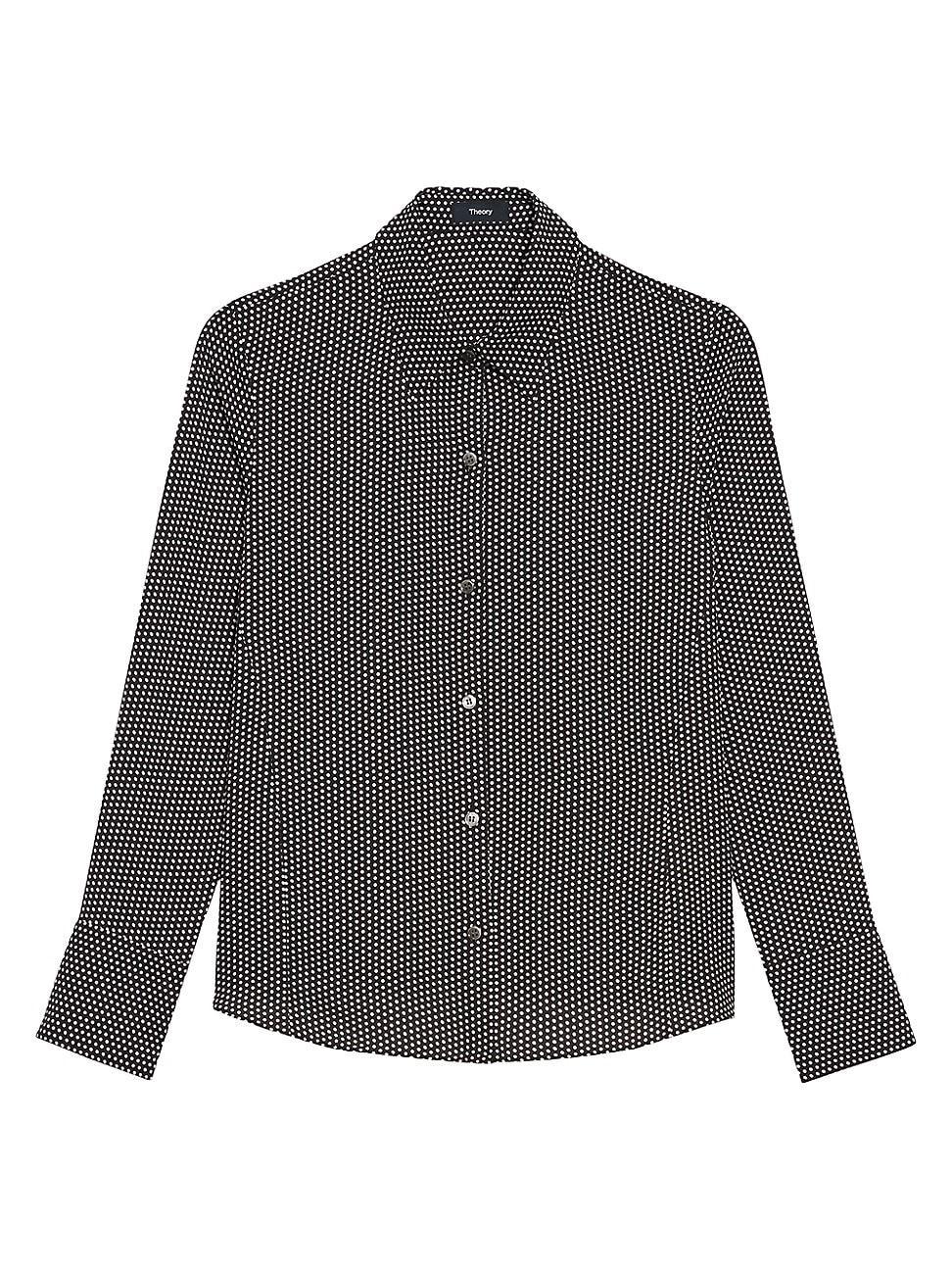 Womens Classic Slim-Fit Shirt Product Image