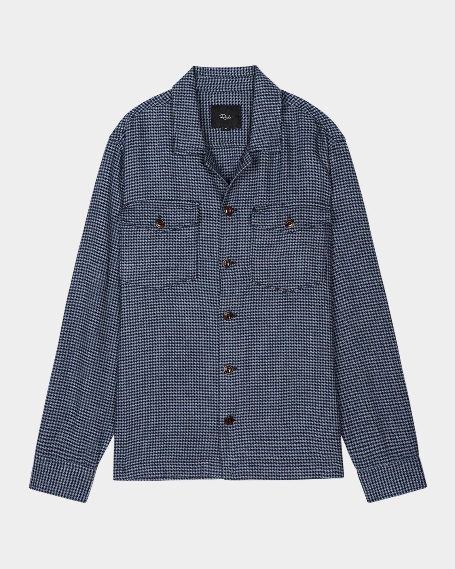 Mens Kerouac Micro-Houndstooth Overshirt Product Image