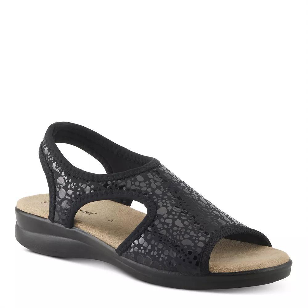 Flexus Nyaman-Crackle Womens Ankle Strap Sandals Product Image
