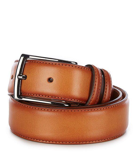 Daniel Cremieux Signature Hand-Burnished Leather Dress Belt Product Image