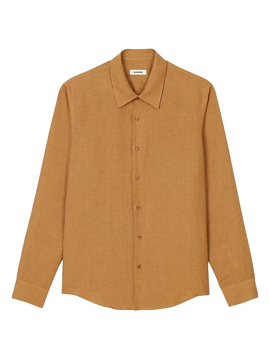 Mens Linen Shirt Product Image