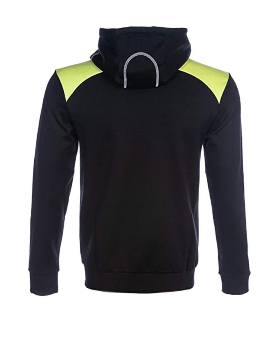 HUGO BOSS Logo Hooded Sweater In Black Product Image