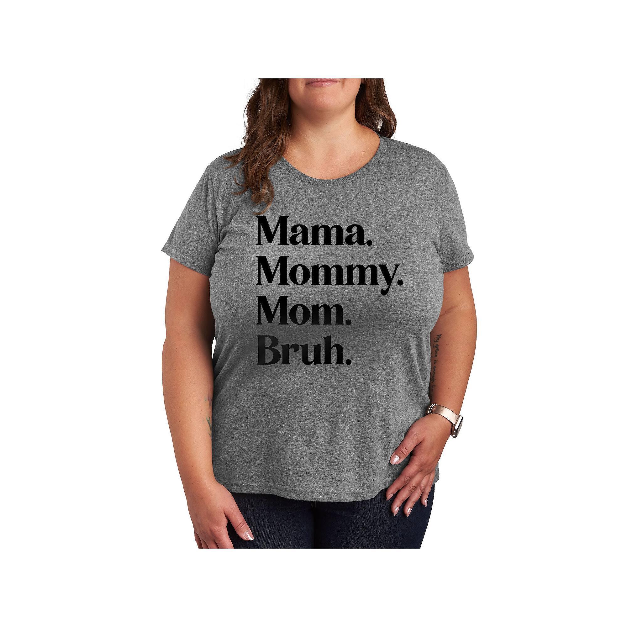 Plus Dr. Seuss Grid Graphic Tee, Womens Grey Gray Product Image