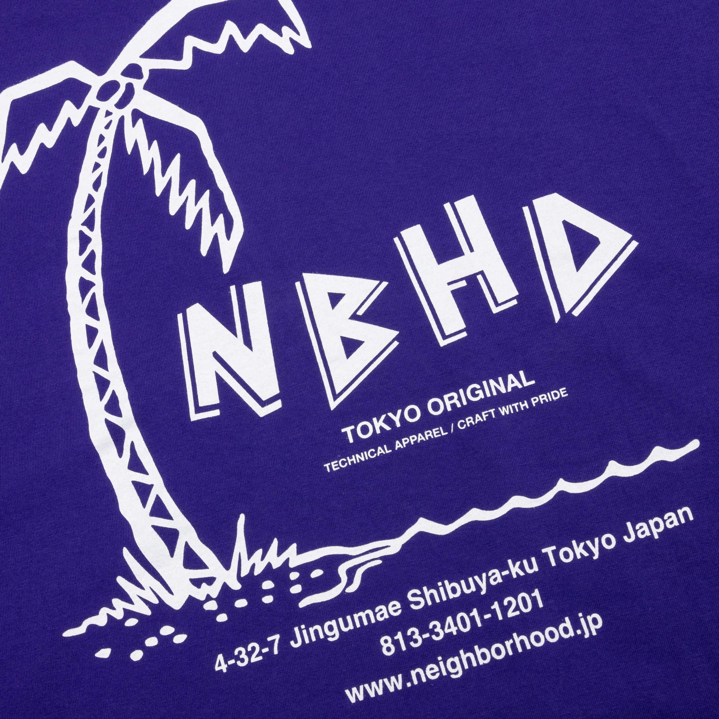 NH S/S Tee 6 - Blue Male Product Image