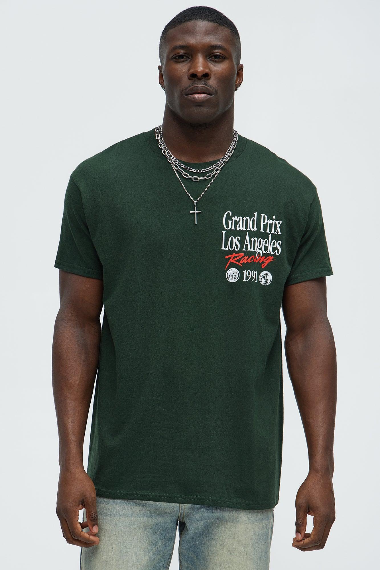 Grand Prix LA Short Sleeve Tee - Green Product Image