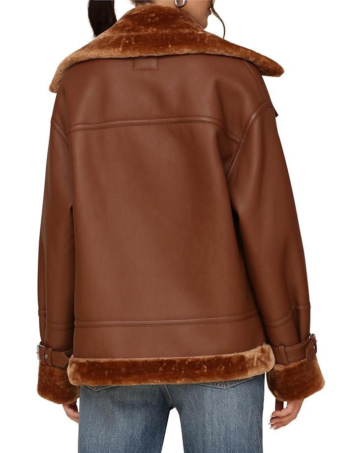 Faux Suede and Shepra Coat Product Image