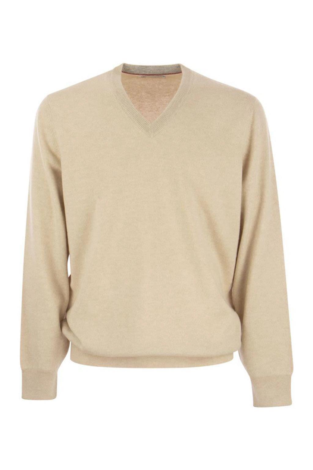 BRUNELLO CUCINELLI Sweaters In Sand Product Image