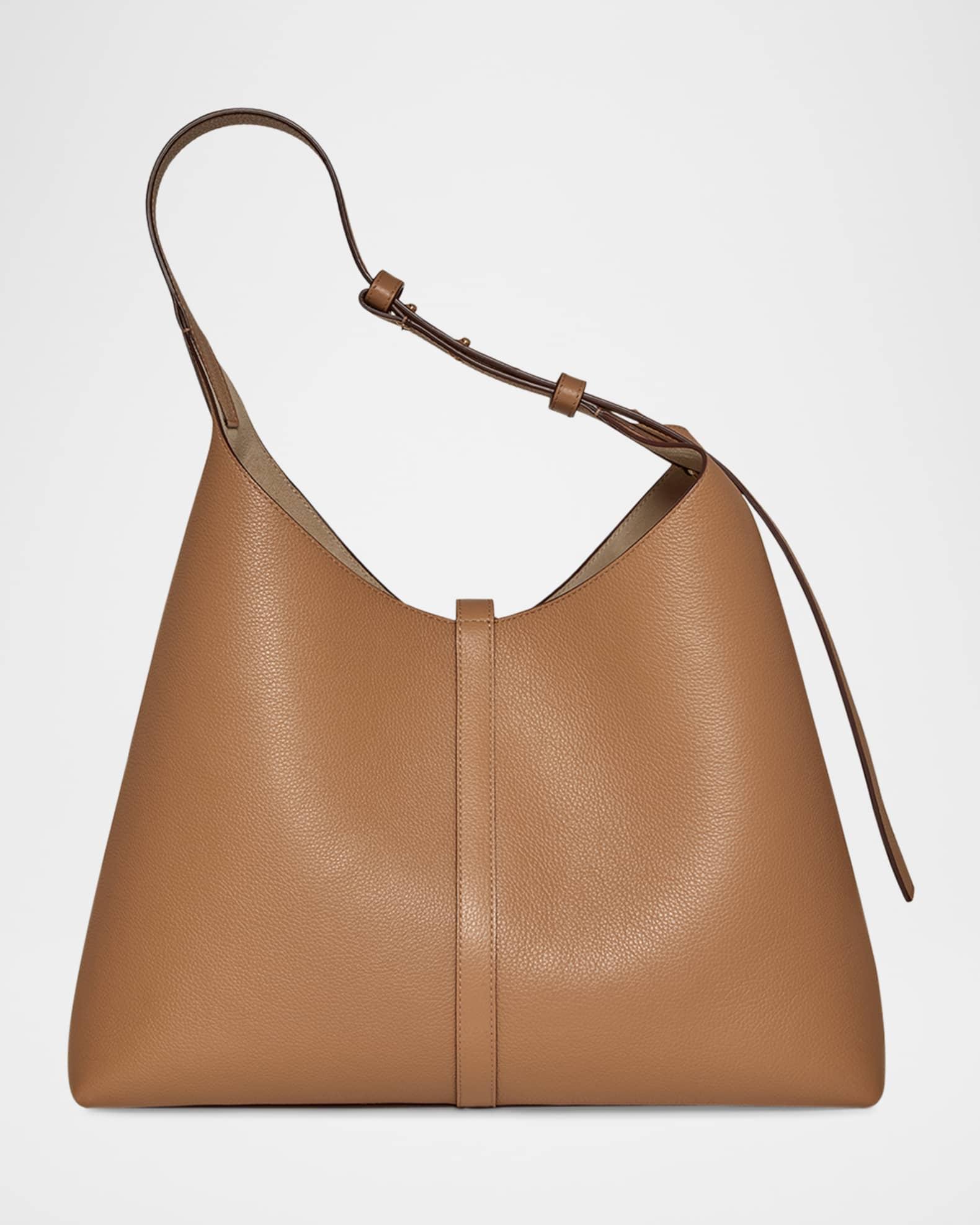 Kite Fine Grain Leather Toggle Hobo Bag Product Image