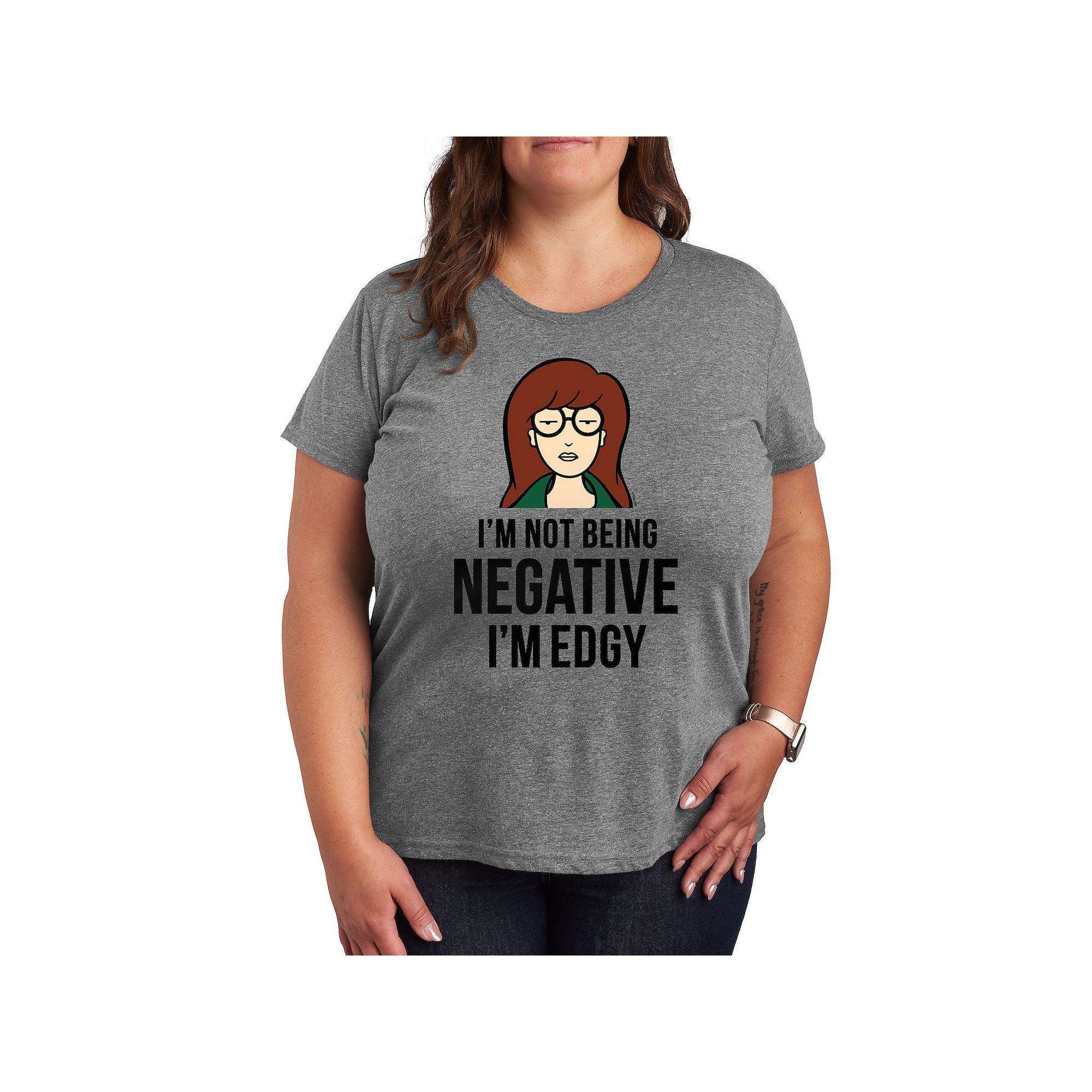 Plus Friends Happy Turkey Day Graphic Tee, Women's, Size: 1XL, Grey Gray Product Image