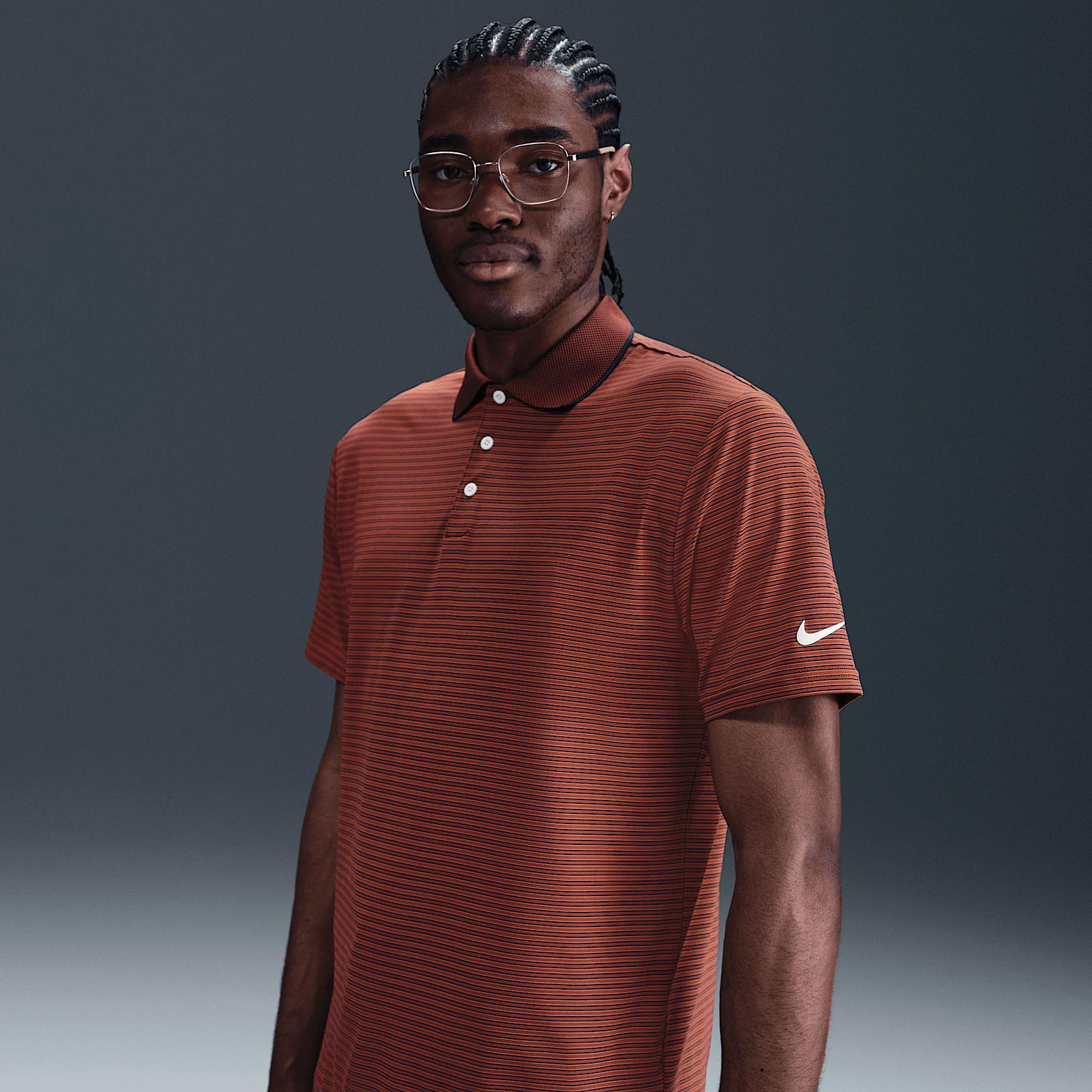 Nike Men's Tour Dri-FIT Striped Golf Polo Product Image