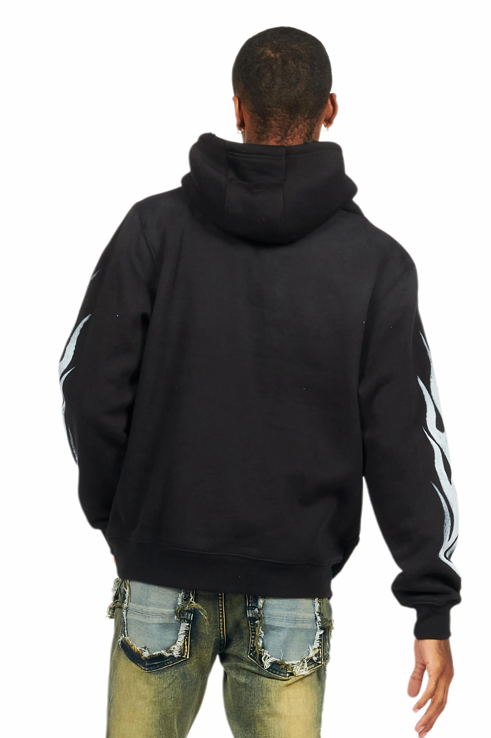 Petrus Tint Wash Super Stacked Flare Jean Male Product Image