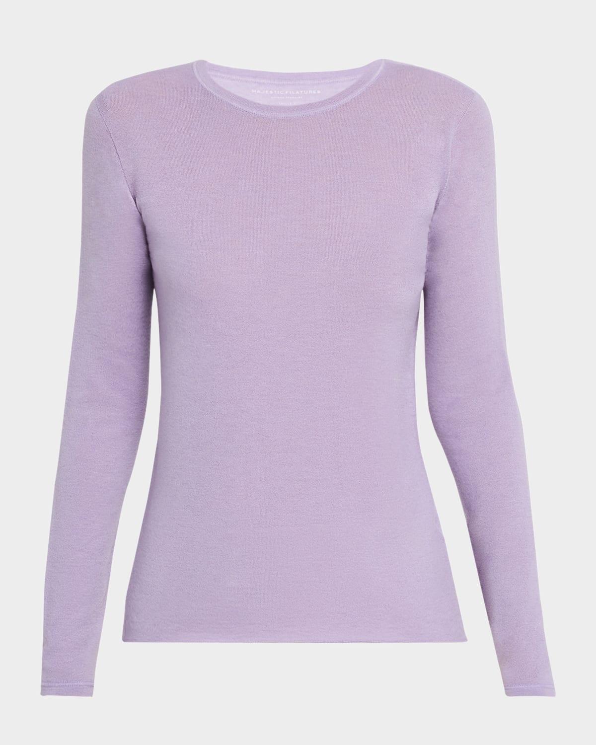 Majestic Filatures Cashmere Crewneck Top Product Image